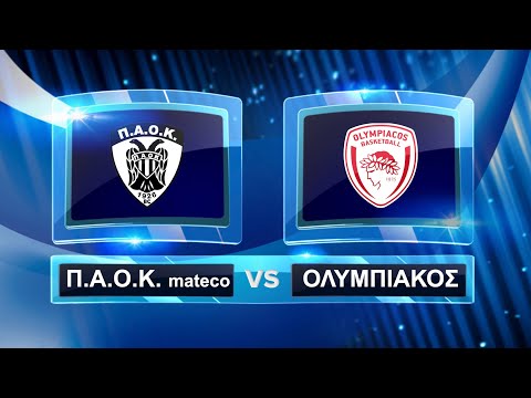 PAOK mateco – Olympiacos: promo video