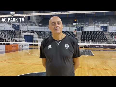 Joshko Milenkoski: «Θα παλέψουμε για όλους τους τίτλους!» | AC PAOK TV