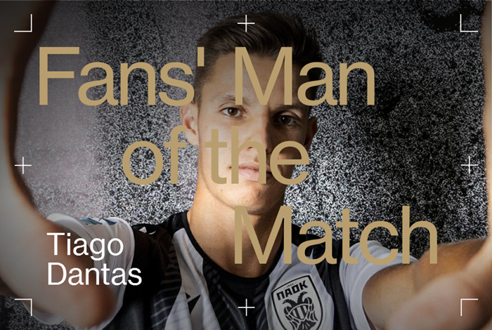 Fans’ Man of the Match o Ντάντας