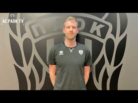 Brett Walsh: «Μου αρέσει το επίπεδο της ομάδας!» | AC PAOK TV