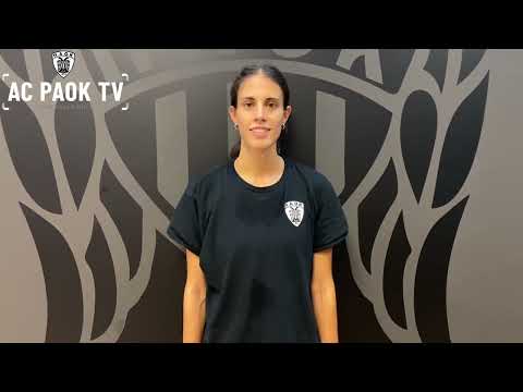 Ιωάννα Πολυνοπούλου: «Στο PAOK Sports Arena θα έχουμε άλλη δυναμική!» | AC PAOK TV
