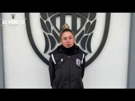 Μαρία Μπασούρη: «Πάμε για ακόμα μία νίκη!» | AC PAOK TV