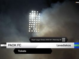 Τα εισιτήρια του ΠΑΟΚ-Λεβαδειακός