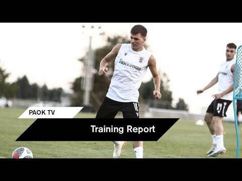 Γυμναστική και εξάσκηση στα τελειώματα – PAOK TV