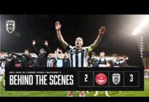 Aberdeen-Π.Α.Ο.Κ. 2:3: Δοκάρι και μέσα.