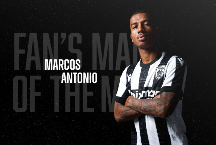 Fans’ Man of the Match ο Μάρκος Αντόνιο