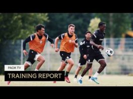 Πρωινή γυμναστική με ποδόσφαιρο – PAOK TV