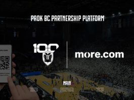 Το More.com Main Partner της ΚΑΕ ΠΑΟΚ έως το 2029