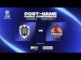 PAOK Thessaloniki – Kids&Us Manresa, POST-GAME, PRESS CONFERENCE | RS 01 2026-27