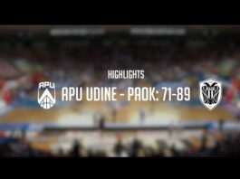 Apu Udine – PAOK: 71-89 • Highlights