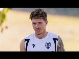 Πρώτη προπόνηση για Γιάκιτς – PAOK TV