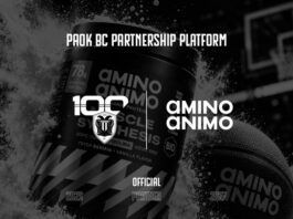 Το AMINO ANIMO Official Partner της ΚΑΕ ΠΑΟΚ για τη σεζόν 2026–27