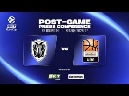PAOK Thessaloniki – ratiopharm ULM, POST-GAME, PRESS CONFERENCE | RS 04 2026-27