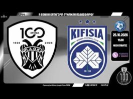 ΠΑΟΚ Morris – ΚΗΦΙΣΙΑ | 4η αγ Women’s Football League 2026-27 🇬🇷 Live streaming AC PAOK TV